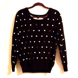 Adorable Heart Themed Sweater